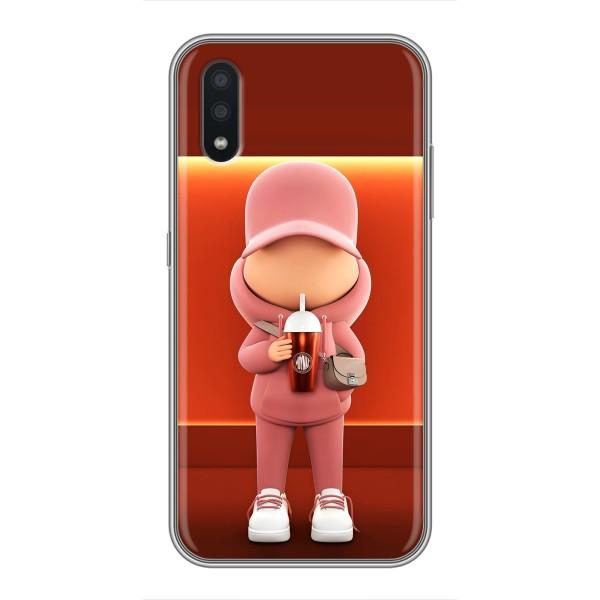 Крутые Чехлы Луи Виттон для Samsung Galaxy A01 Core (AlphaPrint) – С Кофе