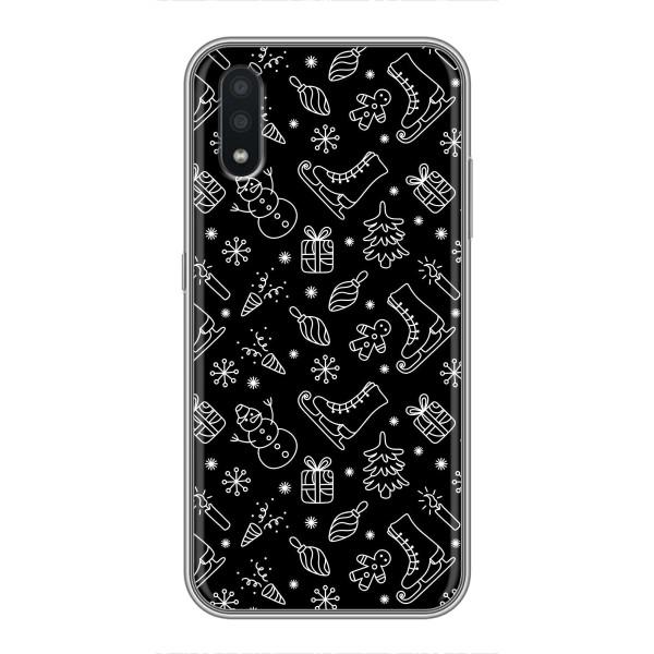 Новорічні, Святкові Чохли для Samsung Galaxy A01 Core - 2024 год – Новорічний фон