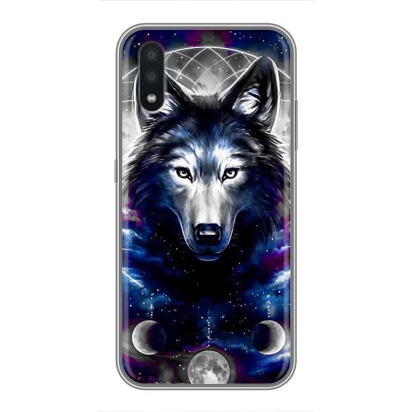 Захисні чохли для Самсунг Галаксі А01 Кор (AlphaPrint) (ХІТ продаж) ВОВК – Вовк