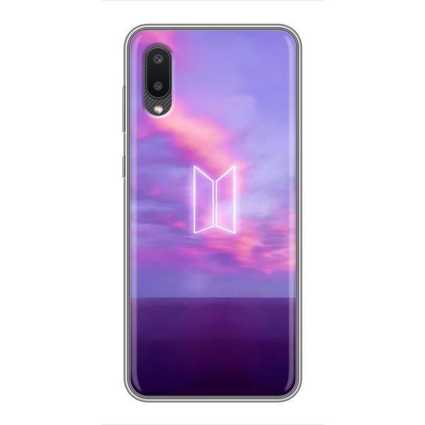 Чехлы BTS для Samsung Galaxy A02 (AlphaPrint)