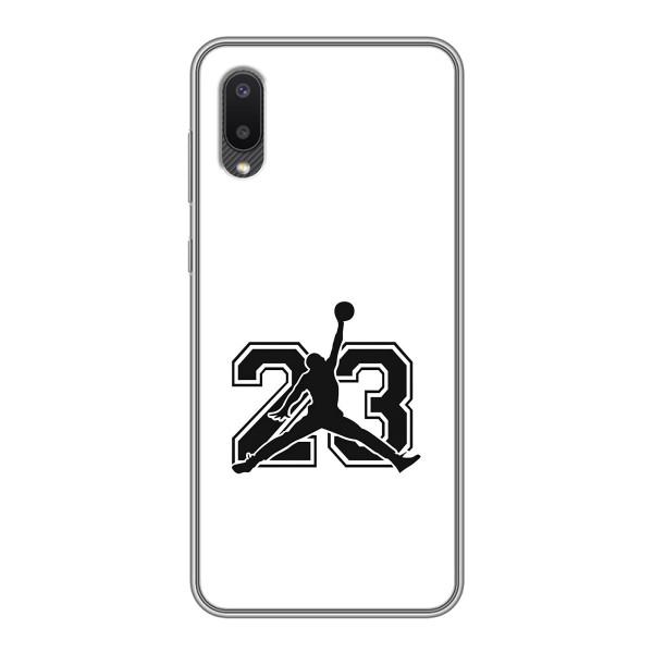 Чехлы для Samsung Galaxy A02 - с картинкой JORDAN (AlphaPrint) – Jordan 23