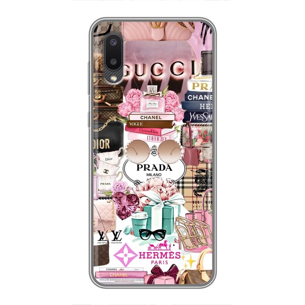 Чохол (Dior, Prada, YSL, Chanel) для Samsung Galaxy A02 – Брендb