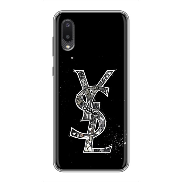Чохол (Dior, Prada, YSL, Chanel) для Samsung Galaxy A02 – YSL