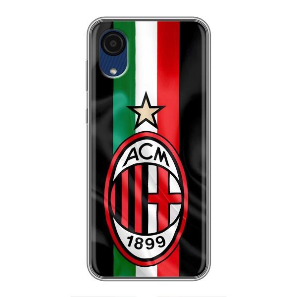 Чохли для Samsung Galaxy A03 Core (VPrint) - Футбольні клуби – ФК Мілан