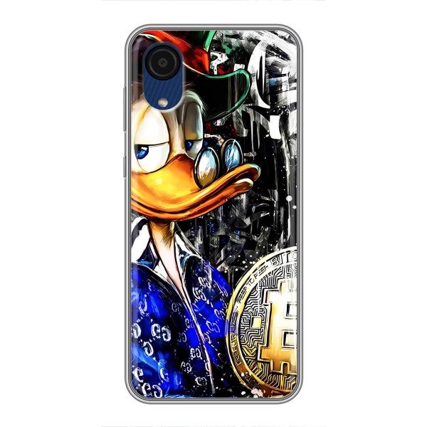 Чехлы для Самсунг А03 Кор - Scrooge MagDag (PREMIUMPrint) – Биткойн Скрудж