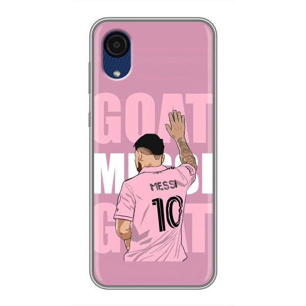 Чохли Лео Мессі в Маямі на Samsung Galaxy A03 Core – GOAT MESSI