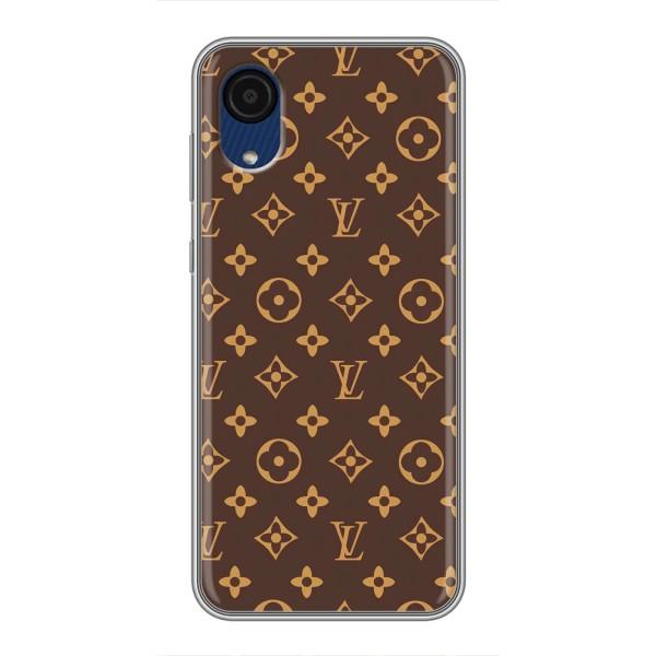 Чохли Луі Вітон для Samsung Galaxy A03 Core (AlphaPrint - LOUIS VUITTON) – фон LOUIS VUITTON