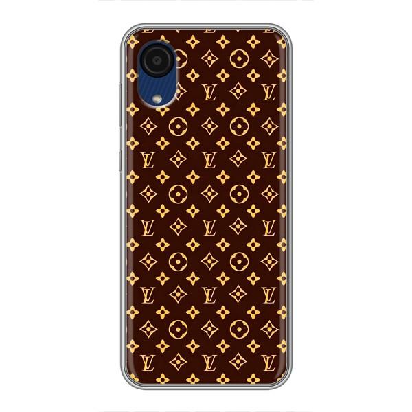 Чохли Луі Вітон для Samsung Galaxy A03 Core (AlphaPrint - LOUIS VUITTON) – лого LOUIS VUITTON