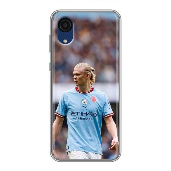 Чехлы с футболистом Ерлинг Холанд для Samsung Galaxy A03 Core (AlphaPrint) – Эрлинг Холанд