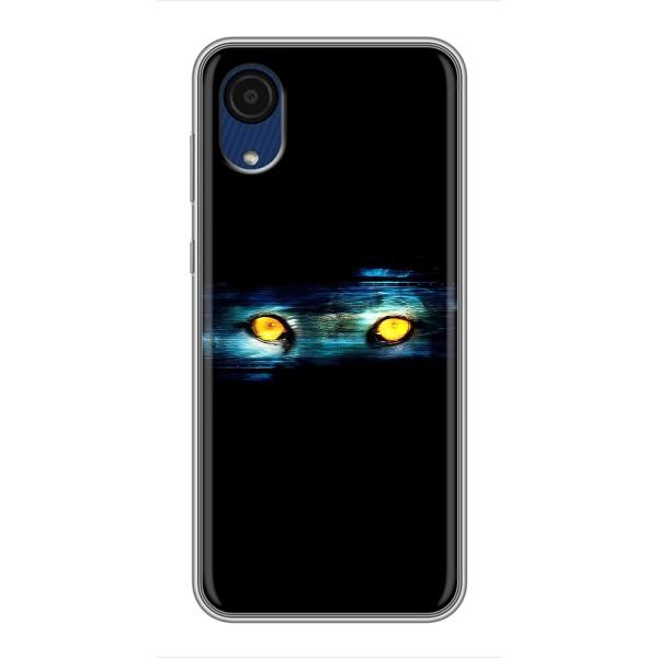 Чехлы с изображением разных животных для Samsung Galaxy A03 Core – Глаза