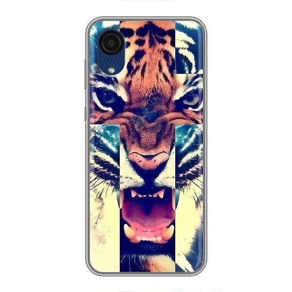 Чехлы с изображением разных животных для Samsung Galaxy A03 Core – Яркий Тигр