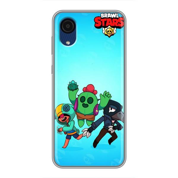Чехлы Brawl Stars для Samsung Galaxy A03 Core (AlphaPrint)