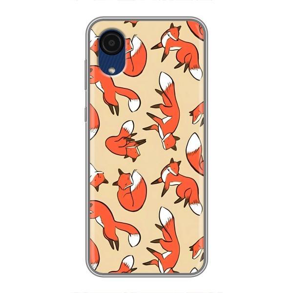 Чохли з картинкою Лисичка для Samsung Galaxy A03 Core (VPrint) – Лисички