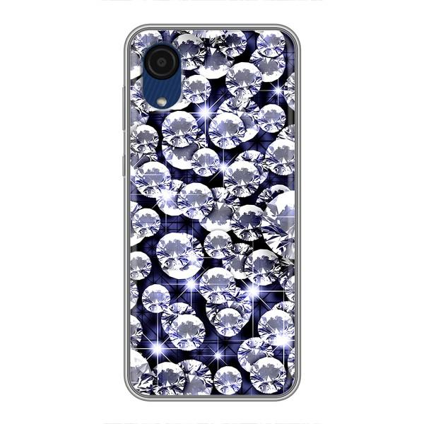 Чехол (Дорого -богато) на Samsung Galaxy A03 Core – Бриллианты