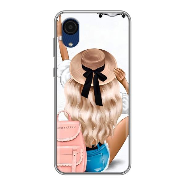 Чехол с печатью для Samsung Galaxy A03 Core - (Мода) (AlphaPrint) – Путешествие