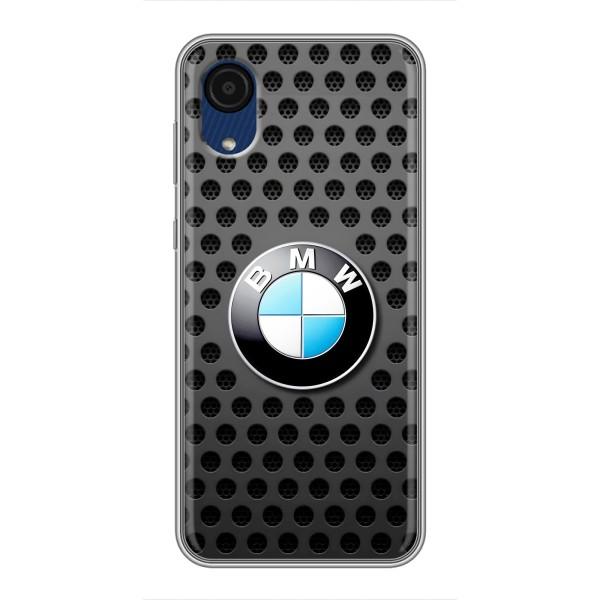 Чохол для Samsung Galaxy A03 Core - з принтом БМВ (AlphaPrint) – Знак БМВ