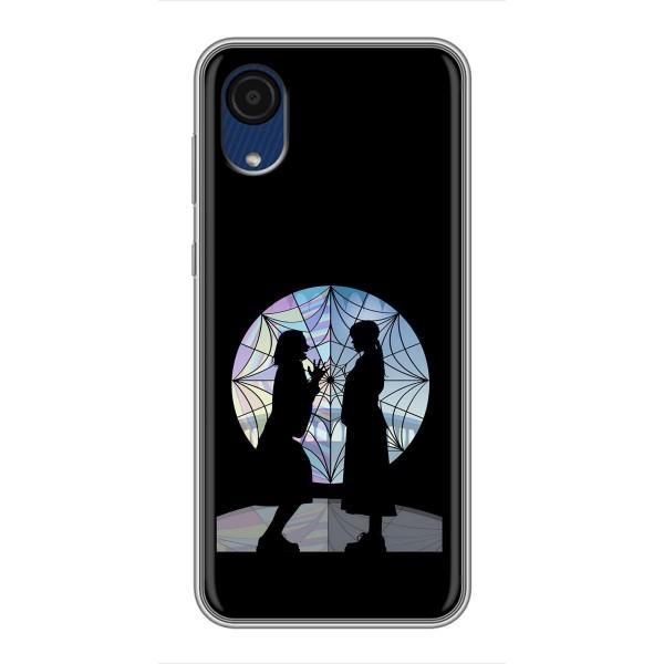 Чехлы Венсдей на Samsung Galaxy A03 Core Уэнсдей (AlphaPrint) – комната Уэнздей