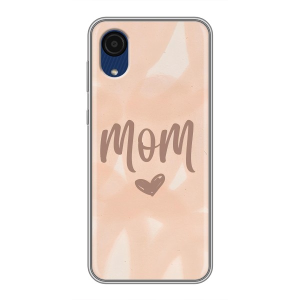 Чехлы на день мамы для Самсунг А03 Кор – Love mom