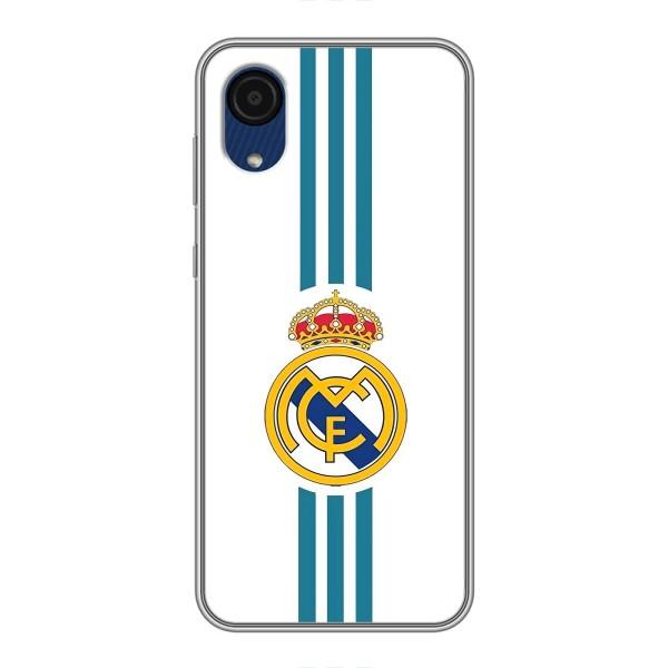 Чехол с картинкой ФК Реал Мадрид на Самсунг А03 Кор – FC Real Madrid