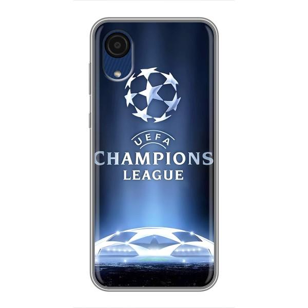 ФК Реал Мадрид чехлы для Samsung Galaxy A03 Core (AlphaPrint) – Лига чемпионов