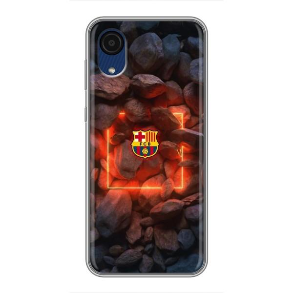 Чохли для Samsung Galaxy A03 Core (VPrint) - ТОП ФК – ФК Барселона