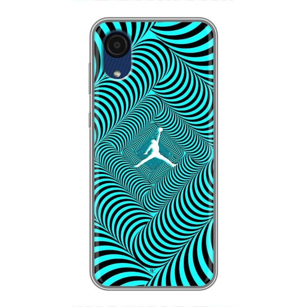 Силиконовый Чехол Nike Air Jordan на Самсунг А03 Кор – Jordan