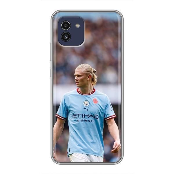 Чехлы с футболистом Ерлинг Холанд для Samsung Galaxy A03 (A035) (AlphaPrint) – Эрлинг Холанд