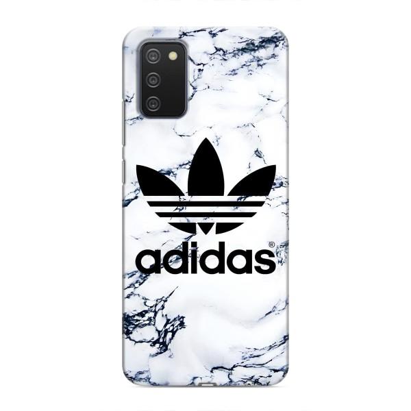 Чехлы Адидас для Samsung Galaxy A03s (AlphaPrint) – Адидас на мраморе