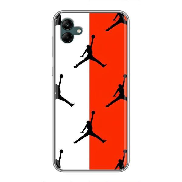 Чохли для Samsung Galaxy A04 - з картинкою JORDAN (AlphaPrint) – Лого Джордан