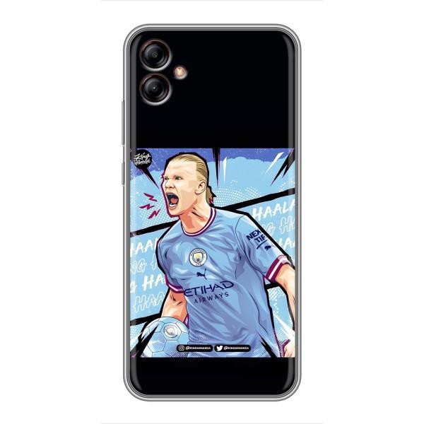 Чехлы с футболистом Ерлинг Холанд для Samsung Galaxy A04e (A042) (AlphaPrint) – гол Эрлинг Холланд