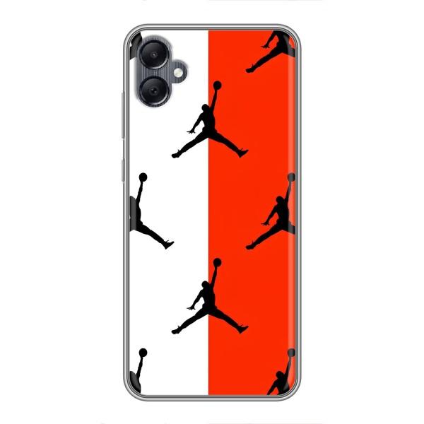 Чехлы для Samsung Galaxy A05 - с картинкой JORDAN (AlphaPrint) – Лого Джордан