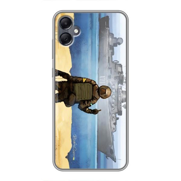 Чехол с принтом (Русский корабль...) для Самсунг Галаксі А05 (AlphaPrint) – Російський корабель