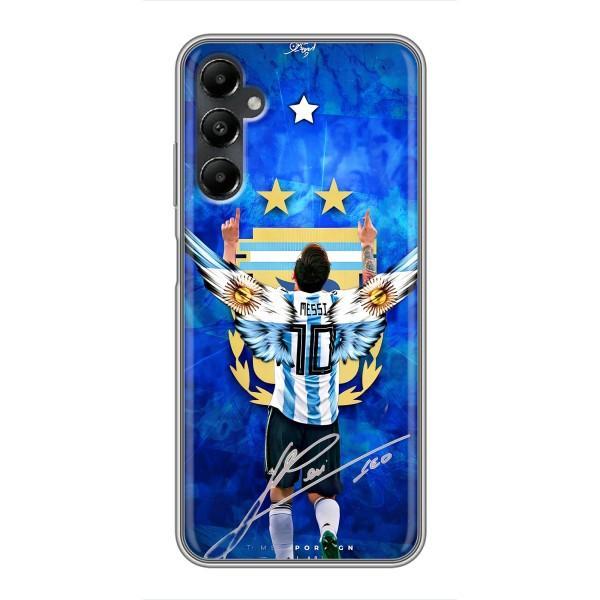 Чохли для Samsung Galaxy A05s (Leo чемпіон) (AlphaPrint) – Мессі збірна