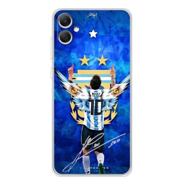 Чехлы для Samsung Galaxy A06 (Leo чемпион) (AlphaPrint) – Месси сборная
