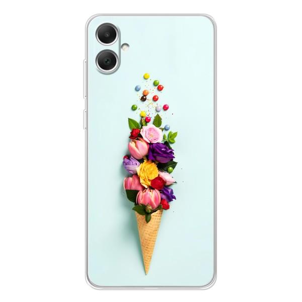 Чохли з тематикою "КВІТИ" на Samsung Galaxy A06 – Квітка-морозиво