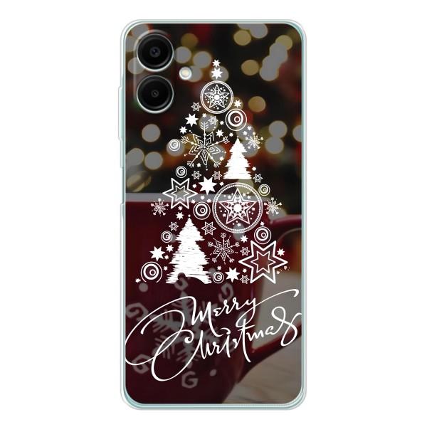 Рождественские Чехлы для Samsung Galaxy A07 (VPrint) – Елочка узорная