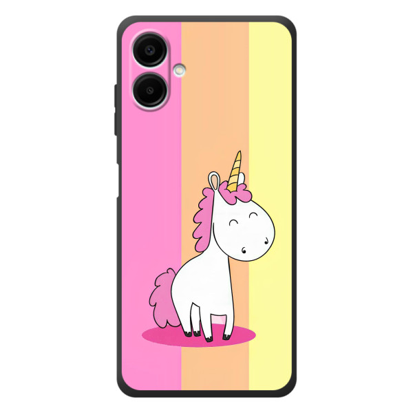 Чехол Unicorn на Samsung Galaxy A08 – Радужный Единорог