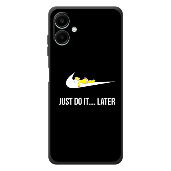 Чехол с логотипом Найк на Samsung Galaxy A08 – Nike just do it