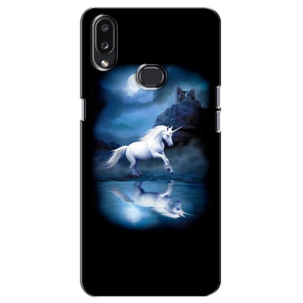 Чехол для Самсунг А10с - (Единорожки - Новинки) (AlphaPrint) – Единорог