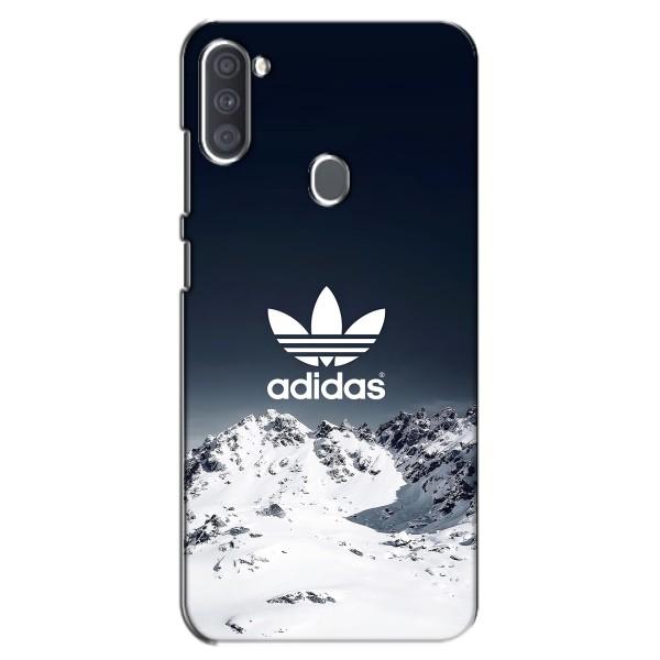 Чехлы Адидас для Samsung Galaxy A11 (A115) (AlphaPrint) – Адидас в горах