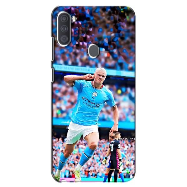 Чехлы с футболистом Ерлинг Холанд для Samsung Galaxy A11 (A115) (AlphaPrint) – фанаты Холанда