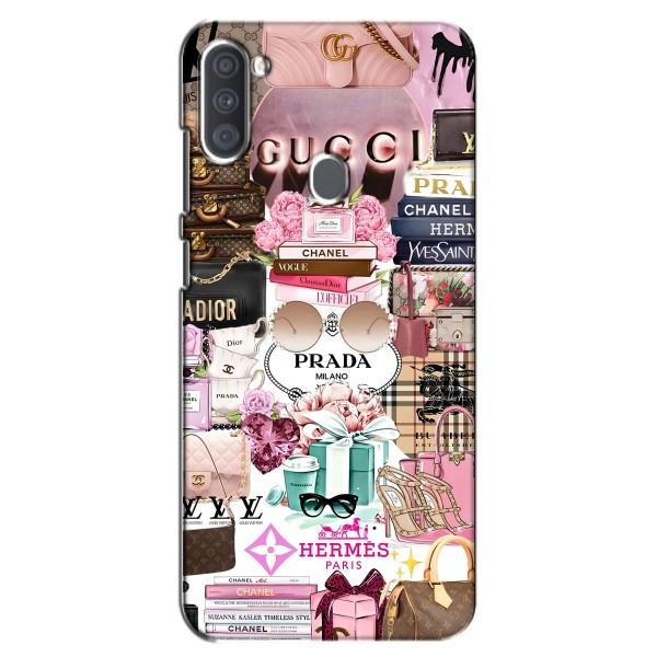 Чохол (Dior, Prada, YSL, Chanel) для Samsung Galaxy A11 (A115) – Брендb