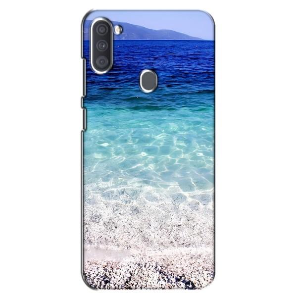 Силиконовый чехол с КАРТИНКАМИ лето для Samsung Galaxy A11 (A115) (AlphaPrint) – Море
