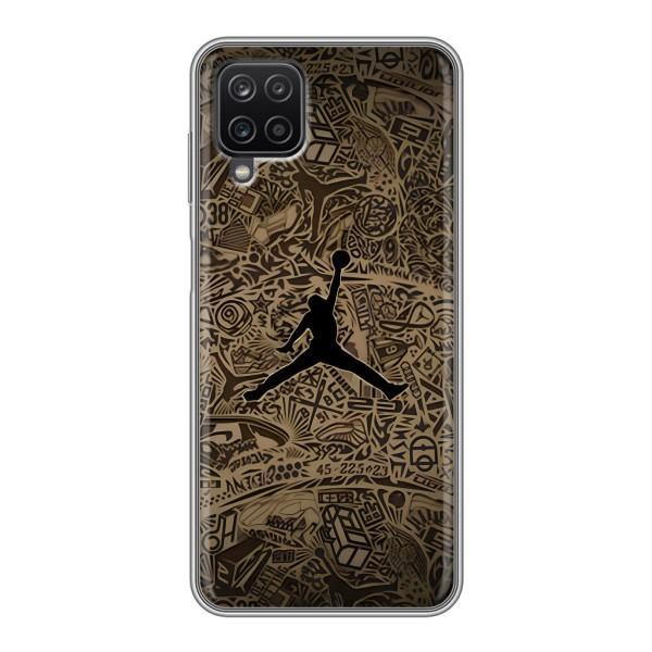 Чехлы для Samsung Galaxy A12 - с картинкой JORDAN (AlphaPrint) – Logo Jordan