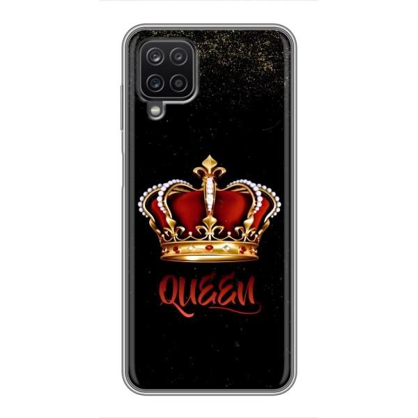 Чехол с Короной Самсунг А12 - (AlphaPrint) – Корона короля