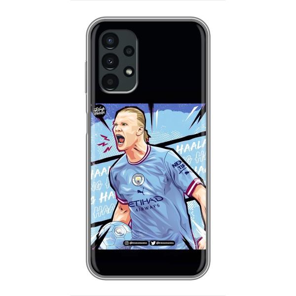 Чехлы с футболистом Ерлинг Холанд для Samsung Galaxy A13 (4G) (AlphaPrint) – гол Эрлинг Холланд