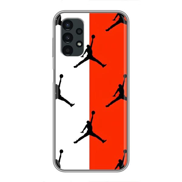 Чохли для Samsung Galaxy A13 (4G) - з картинкою JORDAN (AlphaPrint) – Лого Джордан