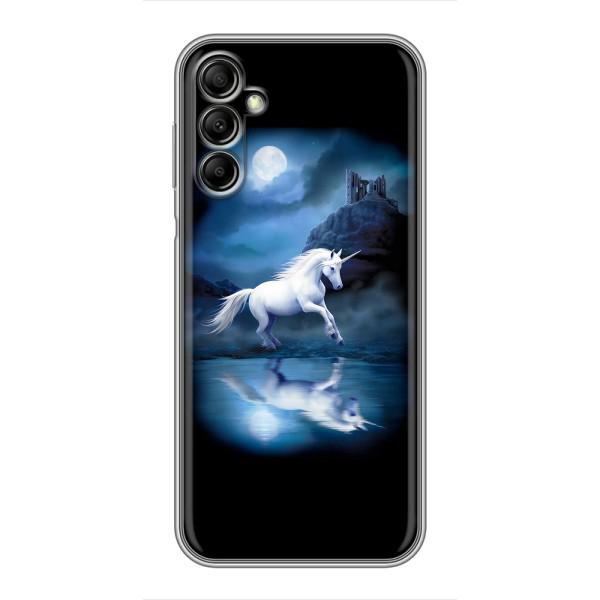 Чехол для Самсунг А14 5G - (Единорожки - Новинки) (AlphaPrint) – Единорог