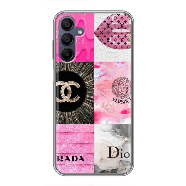 Чехол (Dior, Prada, YSL, Chanel) для Samsung Galaxy A15 (A155) – Модница