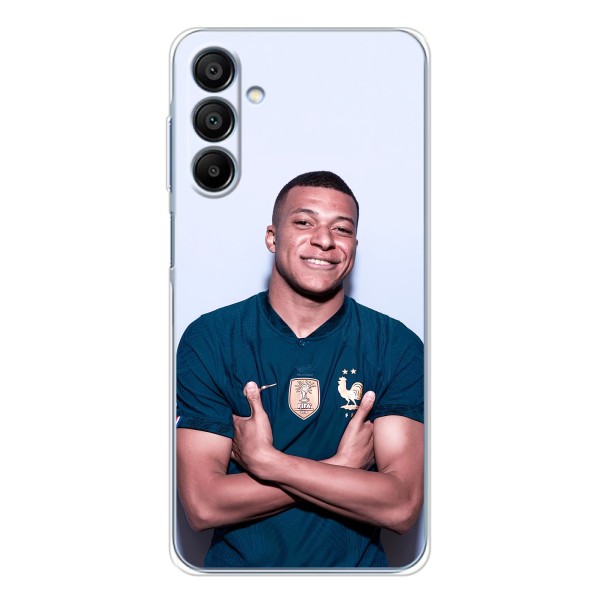 Чехол (TPU) с Футболистом на Samsung Galaxy A16 – Мбаппешичка